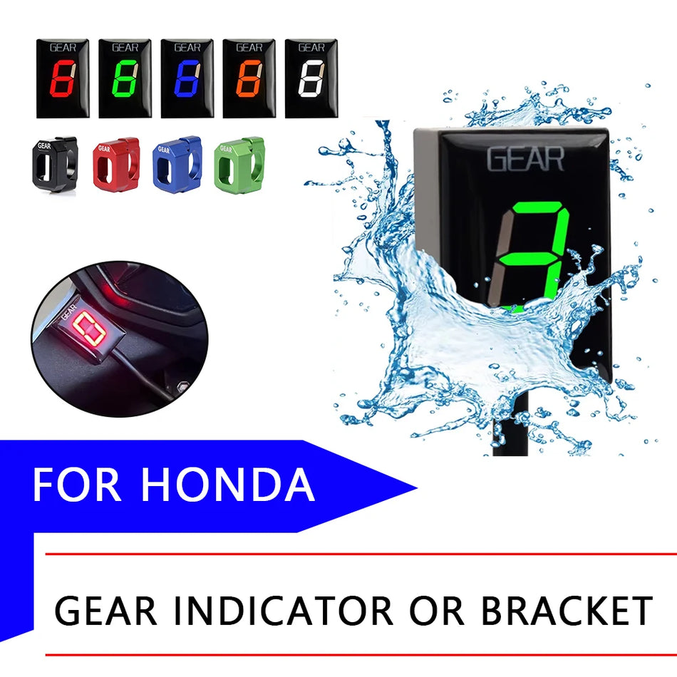 Honda CB500X Gear Indicator Display with LED for CBR600RR, CB1000R
