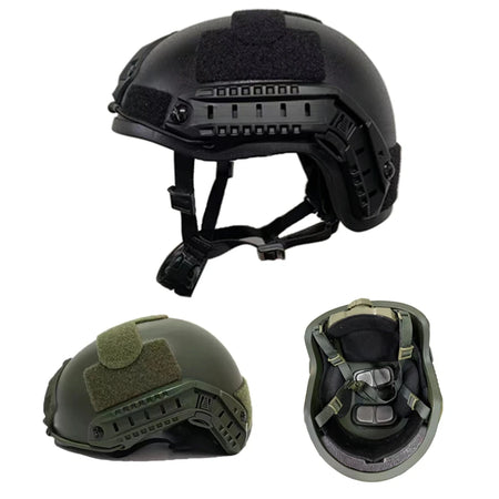 UHMWPE FAST High Cut Ballistic Helmet &ndash; NIJ IIIA Protection