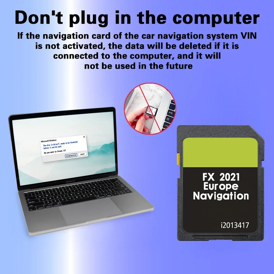 Ford FX GPS Card &ndash; Updated 2021 Poland Norway Maps for Ford FX 2021