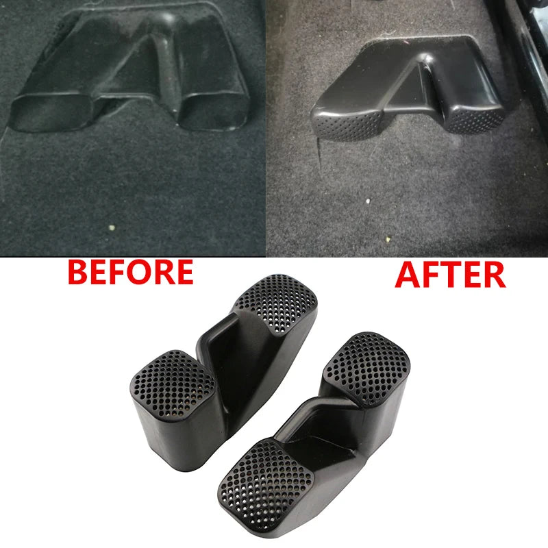 Air Vent Covers Set for Nissan X-Trail Rogue, Qashqai J11, Renault Koleos ABS Plastic