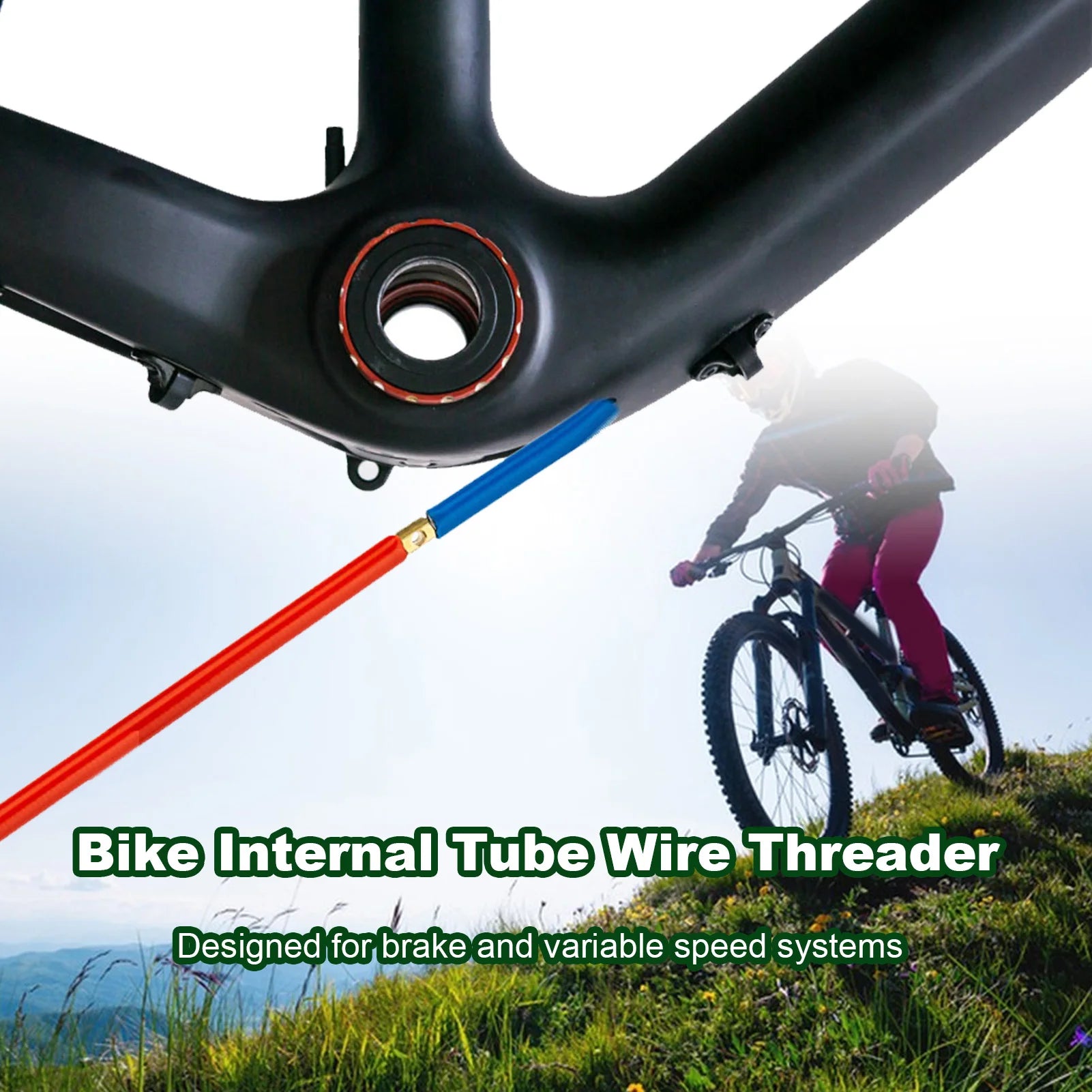 Bike Wire Threader Copper Tube Connector &ndash; Durable Copper