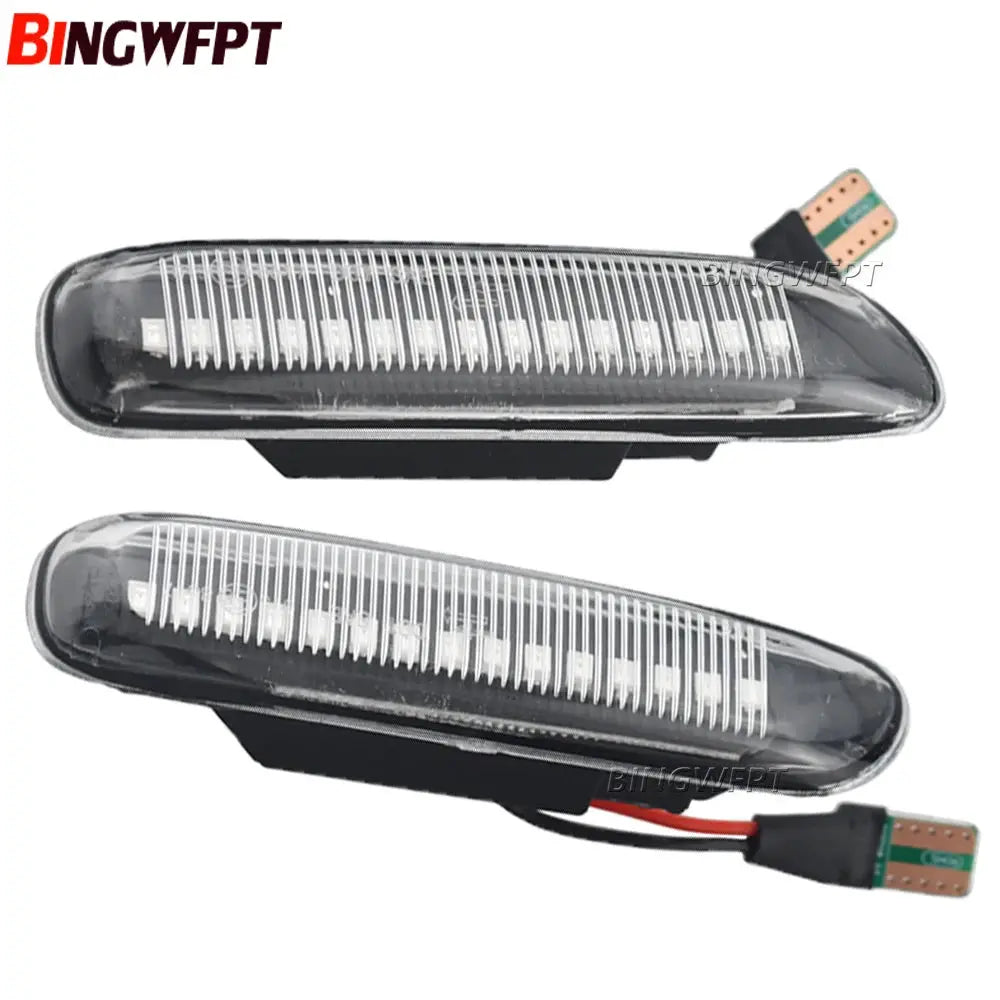 2pcs Sequential Flashing LED Turn Signal Side Marker Light For BMW 3 Series E46 Sedan Coupe Wagon Convertible 1997-2001 by InterCyprus Trading Ltd