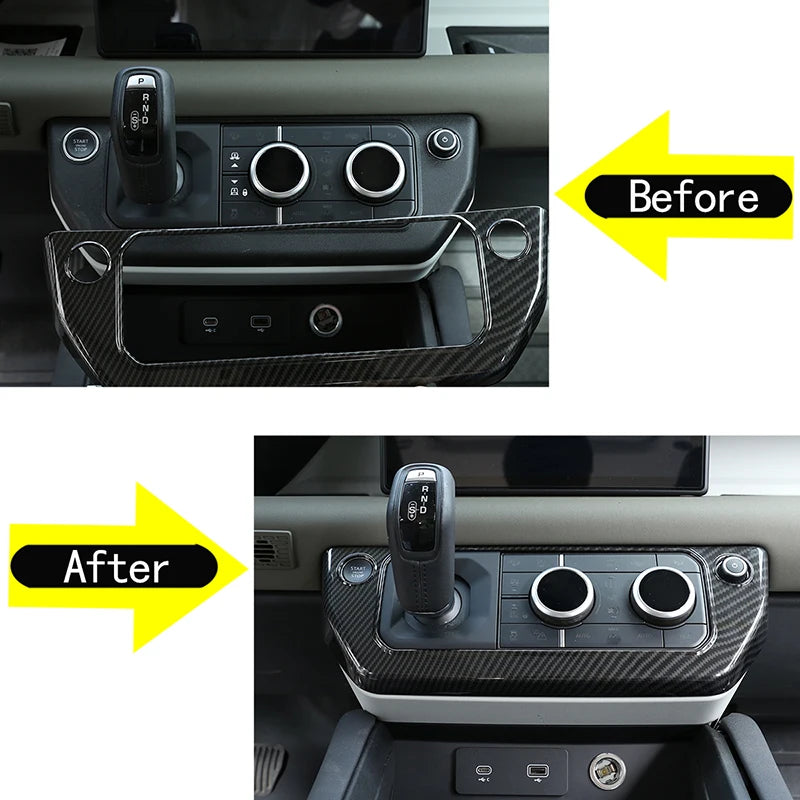 Rám klíče z uhlíkových vláken ABS pro Defender 90 110 SUV