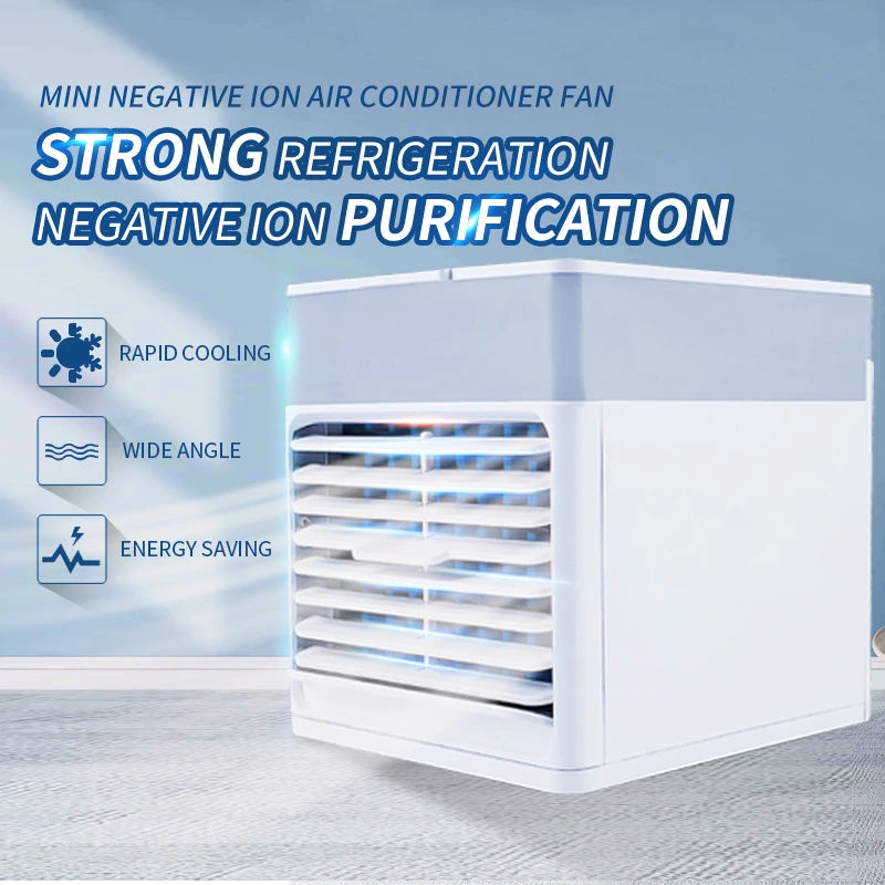 2025 Mini Air Cooler USB Fan for Dorms and Offices - Donirt