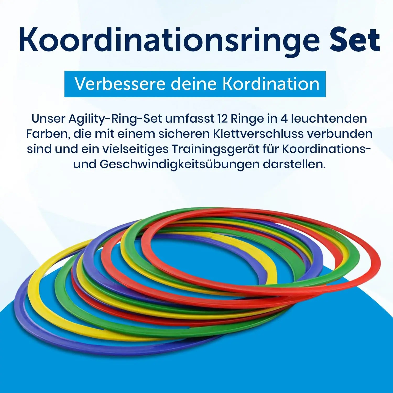 AMYOGA Agility Training Rings for Soccer and Football Skills