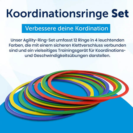 AMYOGA Agility Training Rings for Soccer and Football Skills