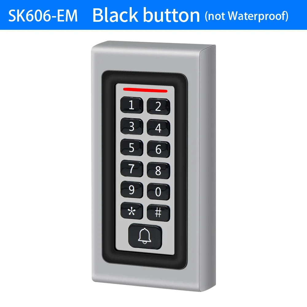 S603EM &ndash; Metal RFID Keypad Access Control With Zinc Alloy SK606-EM-black