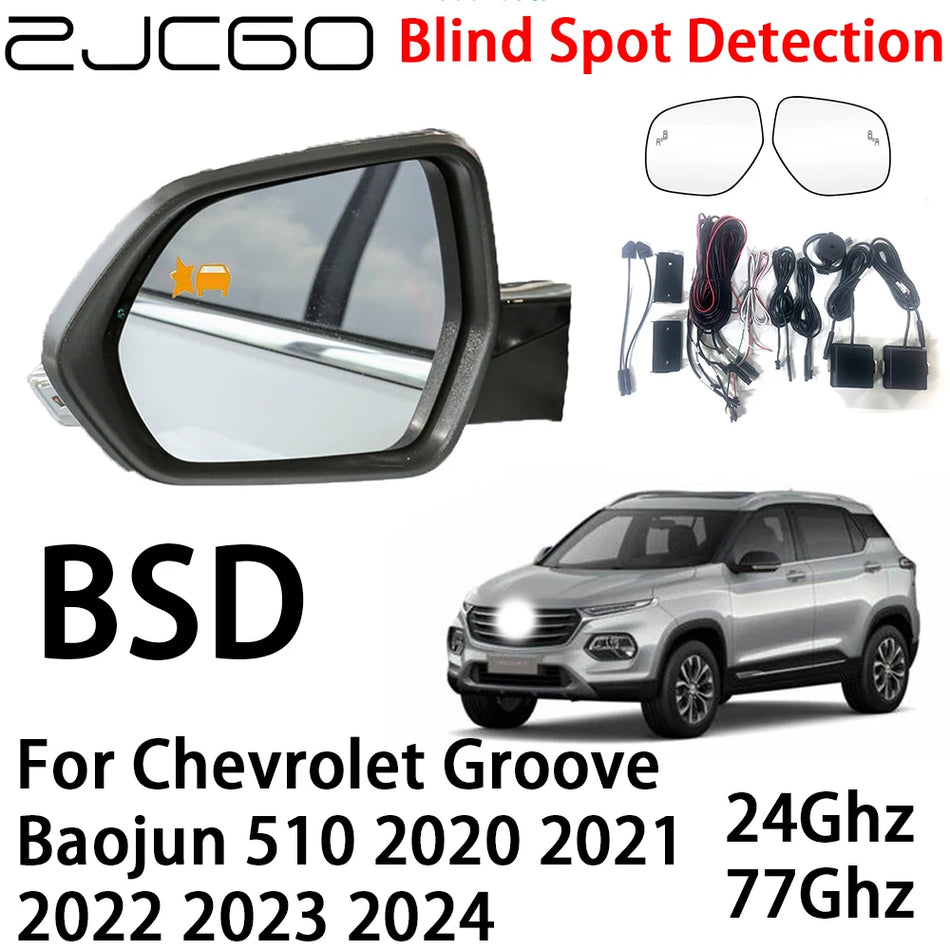 Radarų įspėjimo sistema su aklojo taško aptikimu Chevrolet ir Baojun 510 transporto saugumui