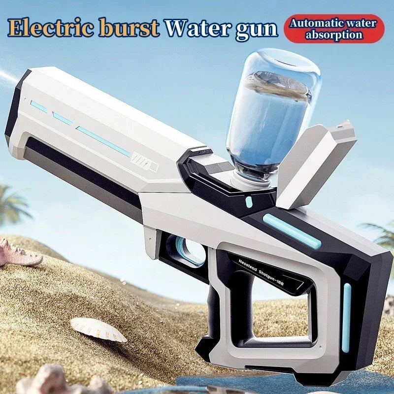 UOSU Automatic Water Absorbing Electric Water Gun for Endless Summer Fun