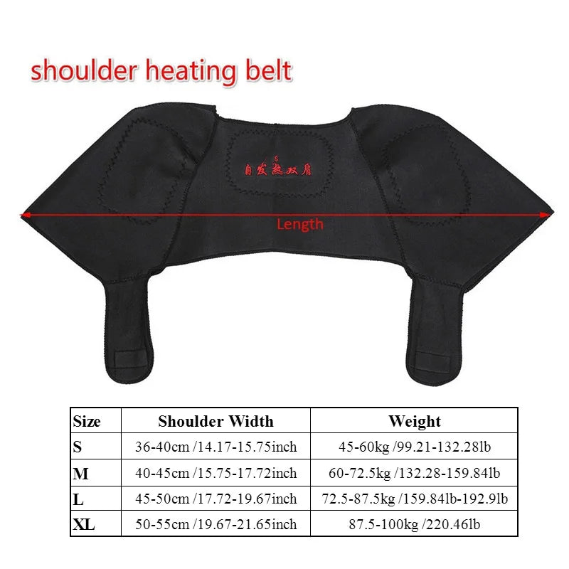 Tourmaline Self-Heating Shoulder Protector &ndash; Effective Muscle Pain Relief