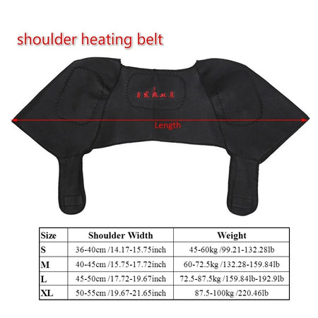 Tourmaline Self-Heating Shoulder Protector &ndash; Effective Muscle Pain Relief