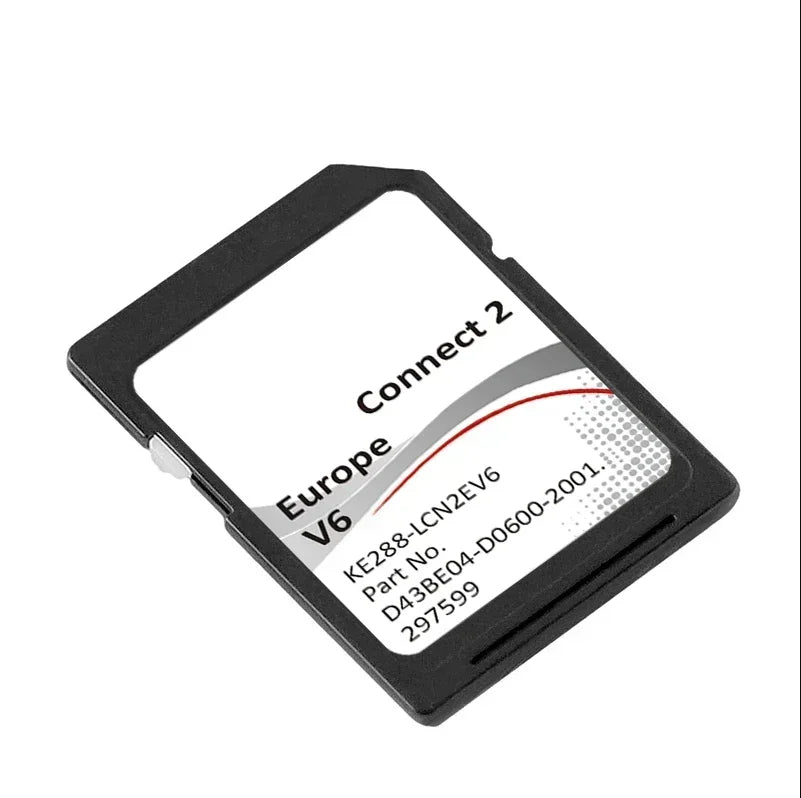 Actualización del mapa de navegación Tarjeta SD para Nissan Leaf, Micra, Juke, Note, E-NV200