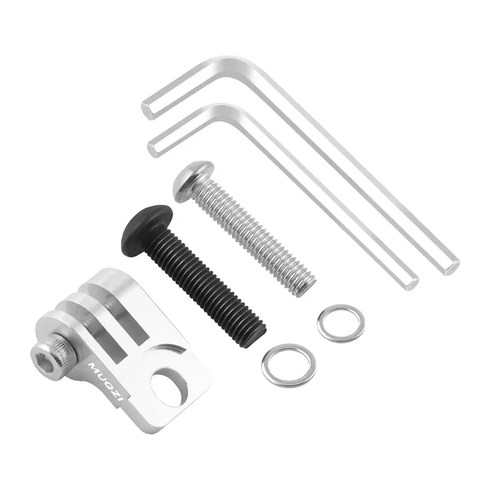 Aluminum Alloy Bike Computer Camera Mount For Brompton Silver