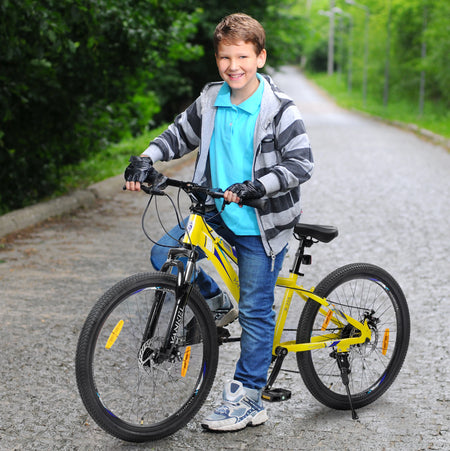 Vankel 24-Inch Kids Mountain Bike 6-Speed - Disc Brakes