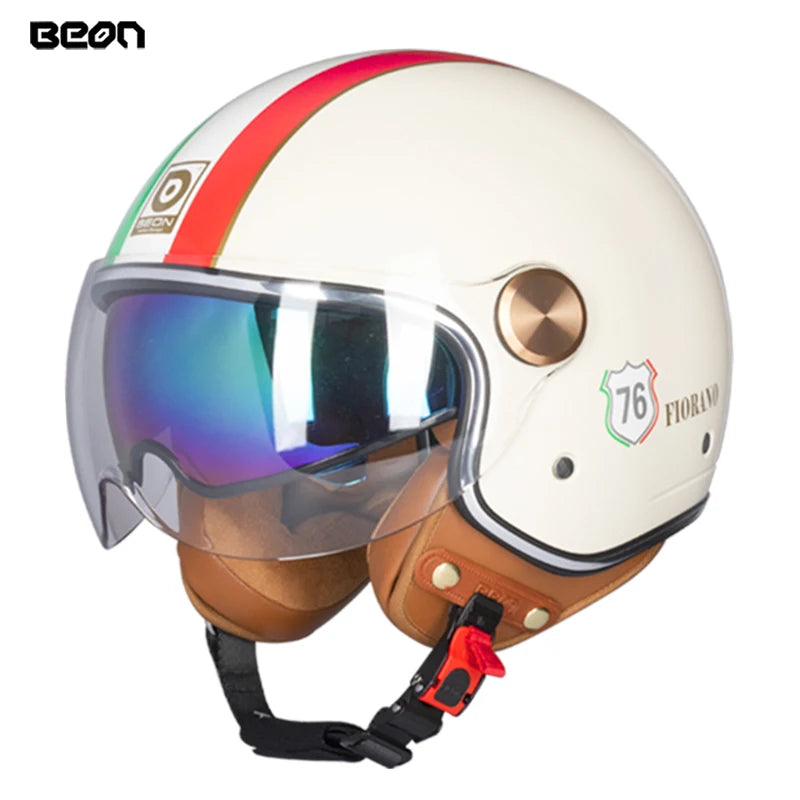 beon motorcycle helmet BEON B120 Motorcycle Helmet Twin Shield ECE-R22/05 Certified