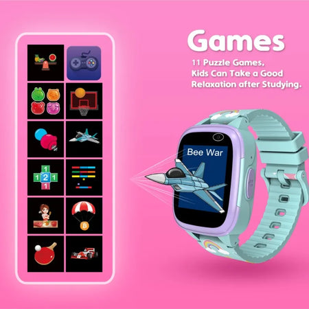 Kids Game Smart Watch &ndash; 11 Games Dual Camera 1.44 IPS
