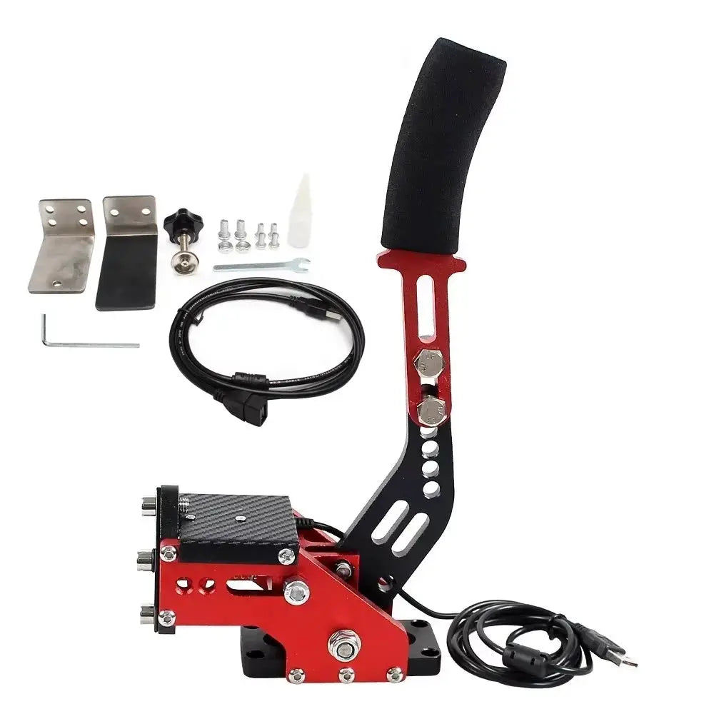 Brake System USB Handbrake For Logitech G29/G27/G25 PC Hall Sensor Rally SIM Racing Games T300 T500 by InterCyprus Trading Ltd
