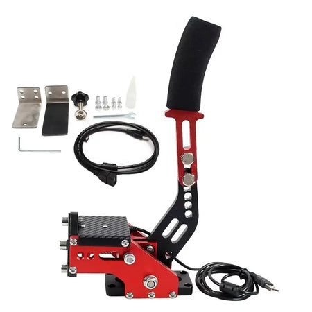 Brake System USB Handbrake For Logitech G29/G27/G25 PC Hall Sensor Rally SIM Racing Games T300 T500 by InterCyprus Trading Ltd