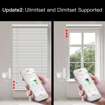 MOES ZigBee Smart Motorized Roller Blinds Drive Hub with Voice Control