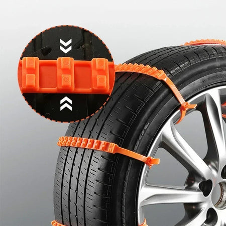 Disposable Anti Skid Straps For Tires &ndash; Emergency Traction