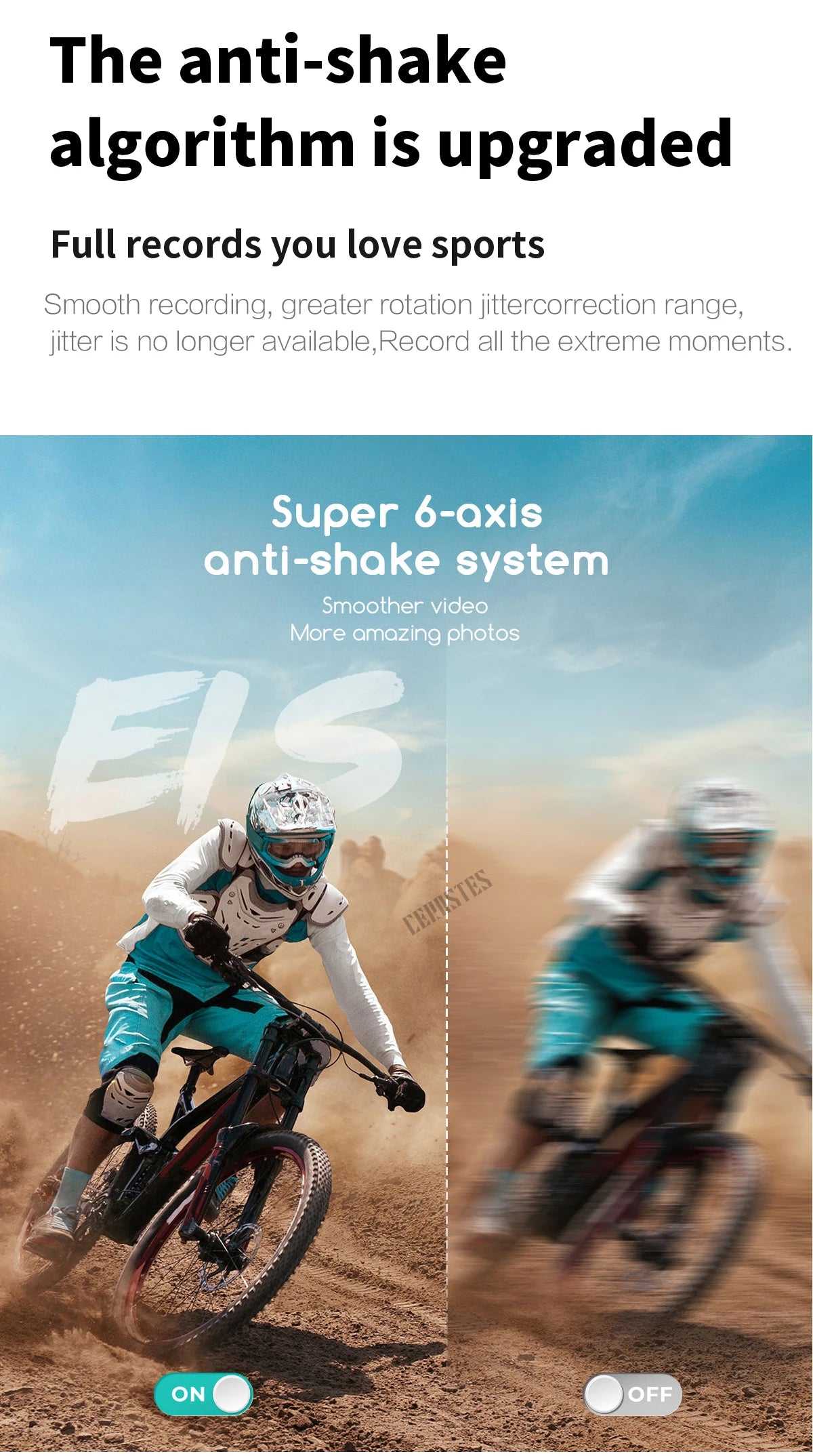 CERASTES Action Camera &ndash; 5K Ultra HD with Dual Screen