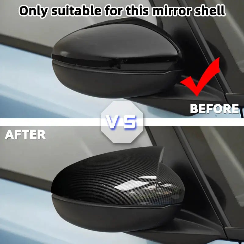 2PCS Rearview Mirror Housing Side Mirror Cover Fit For Honda Fit JAZZ GR9 2020-2023 LIFE Car Modified Accessories by InterCyprus Trading Ltd