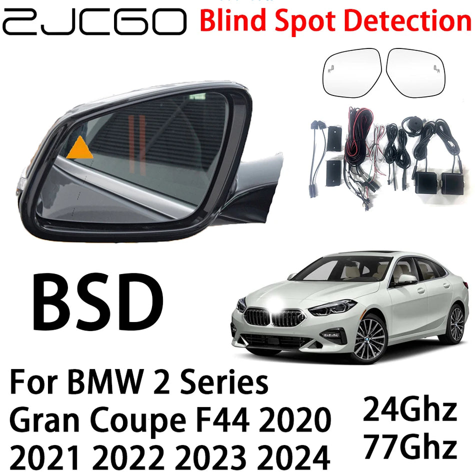 Sistema de Detecção de Ponto Cego por Radar para BMW Série 2 Gran Coupe F44 com Sensores de Bumper Traseiro mmWave