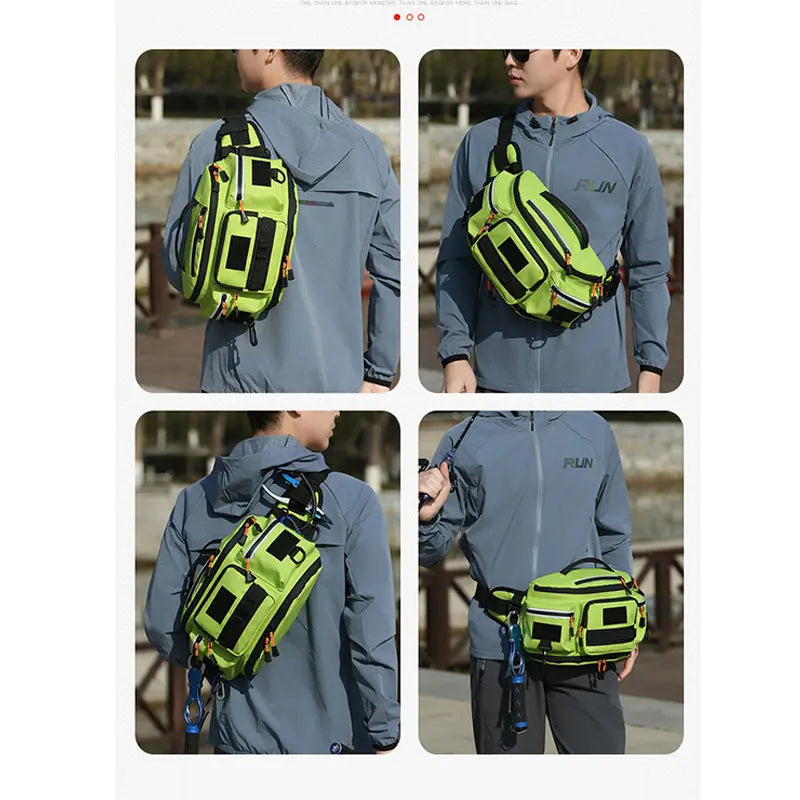 Camping Waist Bag Chest Pouch &ndash; Ultra Lightweight Design