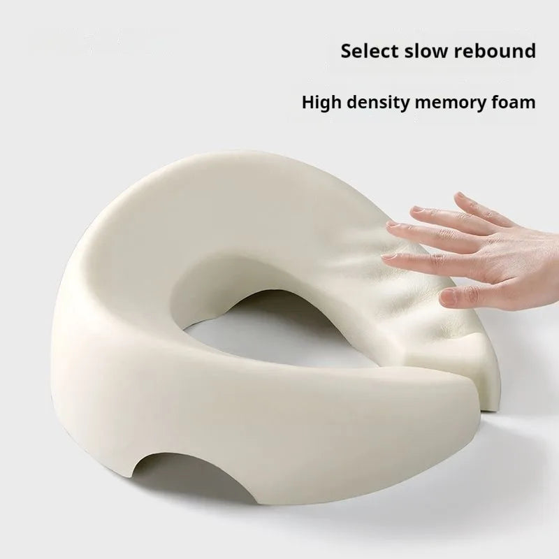 Ergonomic Face Down Pillow with Breathable Memory Foam for Salon &amp; Home