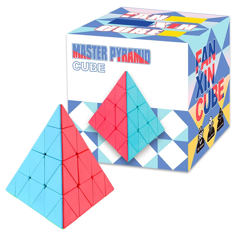 Pyramid Cube 3x3 &ndash; Smooth Magnetic Speed Puzzle 3x3x3 cube