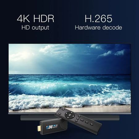 Hongtop Mini TV Stick Android 10 4K &ndash; Dual Band WiFi