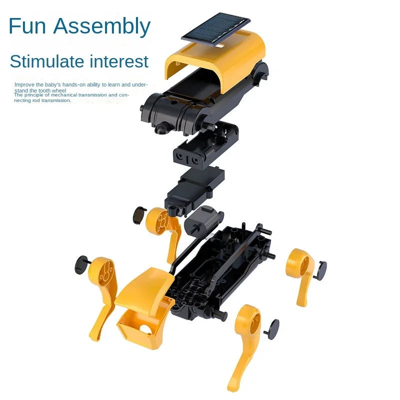 Solar DIY Assembly Robot Kit &ndash; Engaging STEM Learning for Kids
