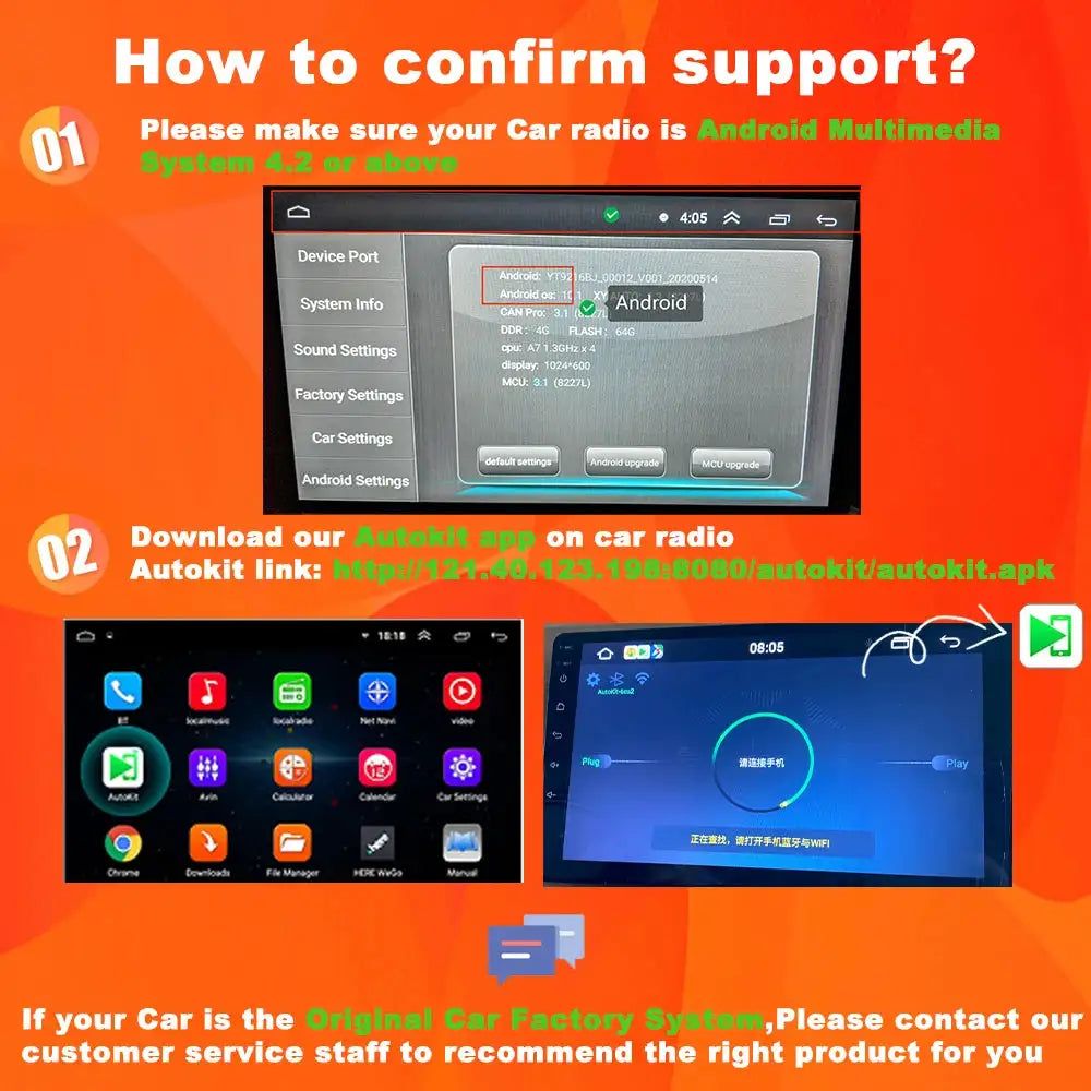 Carlinkit Wired Wireless CarPlay Android Auto Dongle IOS15