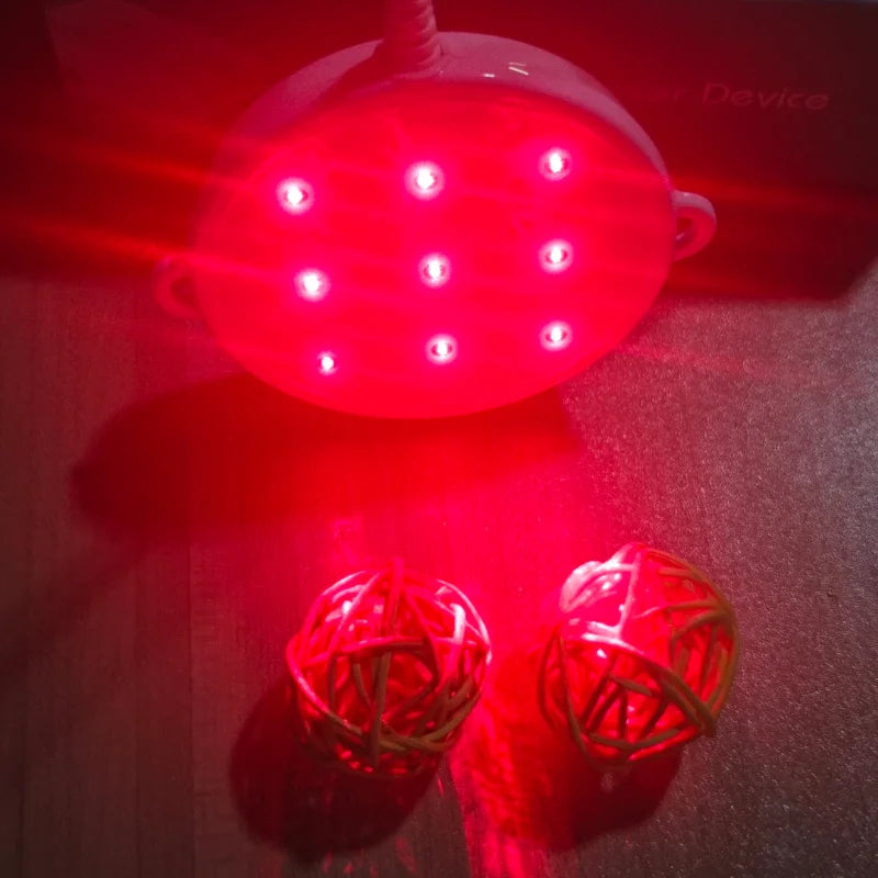 Přenosné zařízení pro terapii červeným světlem 650nm pro pleť a svaly