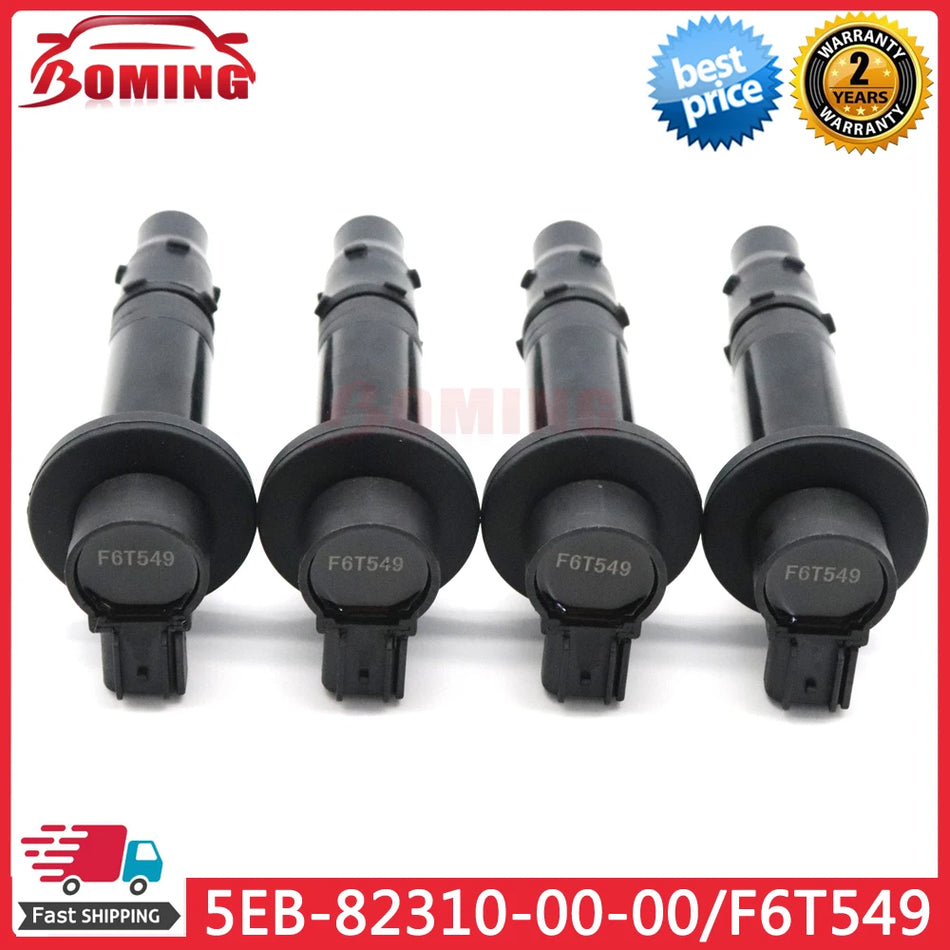 Ignition Coil Kit High-Quality for Yamaha YZF R6 1999-2002
