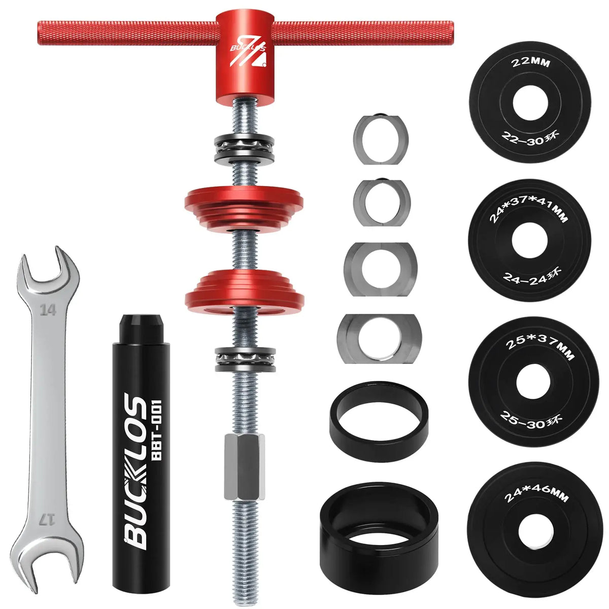 BUCKLOS Bicycle Bottom Bracket Headset Installation Tool Upgraded Bike Bottom Bracket Headset Removal Tool for BB86/BB30/BB92 by InterCyprus Trading Ltd