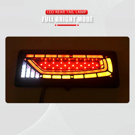 2PCS 12/24V Dynamic LED Truck Tail Light Turn Signal Rear Brake Lights Reverse Signal Lamp Trailer Lorry Bus Camper Caravan by InterCyprus Trading Ltd
