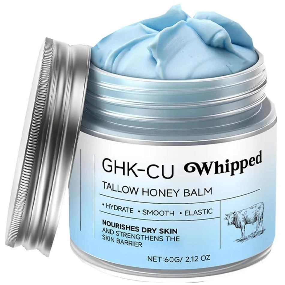 Kupferpeptide GHK-Cu Creme mit Rindertalg und Manuka-Honig für reife Haut