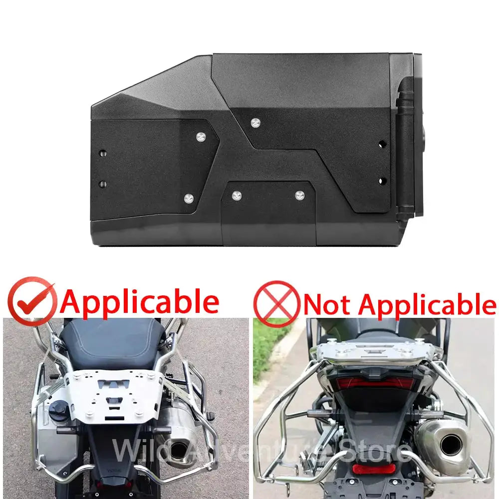 For VOGE DS900X DSX900 Motorcycle Aluminum Toolbox 900 DSX 900 DSX900 Left Side Waterproof Tool Box Tool Box Toolbox Accessories by InterCyprus Trading Ltd