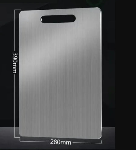 5 Size 304 Stainless Cutting Board - Ultra Antibacterial 39x28 cm