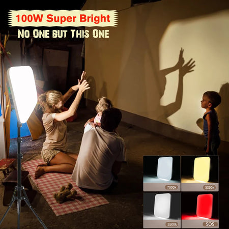 Unibrother 18000mAh 100W Rechargeable LED Camping Lantern &ndash; Powerful Illumination and Versatile Design