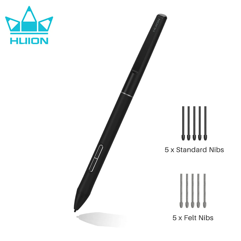 HUION PW550S Batterifri Penna PenTech 3.0 Slim Stylus 9.5mm för Inspiroy 2