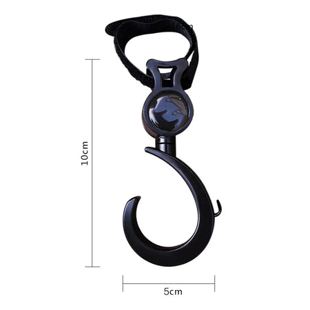 Multifunctional 360&deg; Rotating Pram Hook for Strollers and Shopping