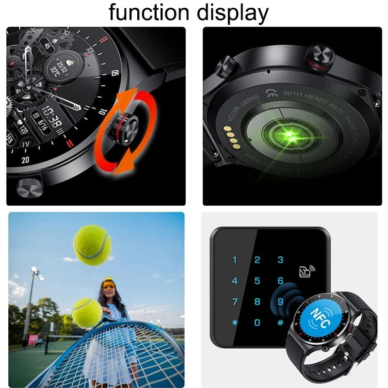 LIGE ECG PPG Bluetooth Call Smart Watch &ndash; AMOLED Full Touch