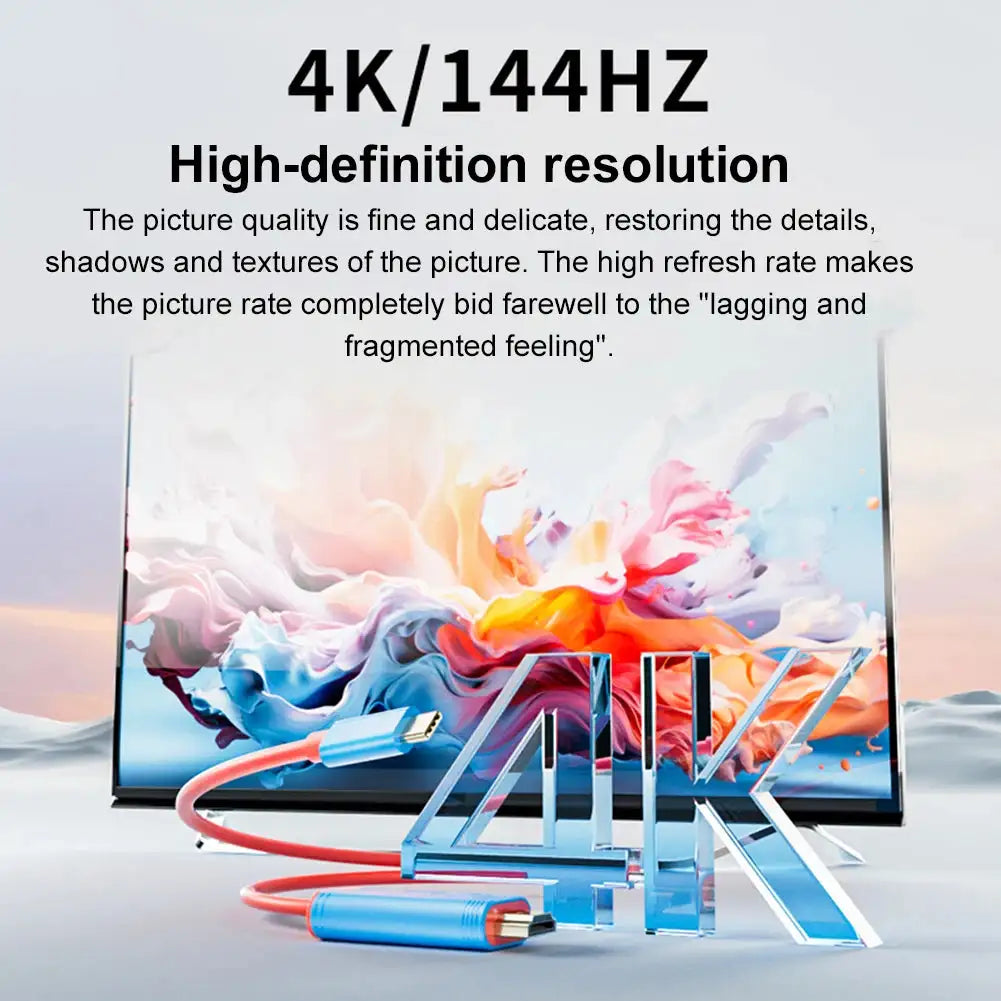 2M 4K Type C to HDMI Adapter for Nintendo Switch Dock