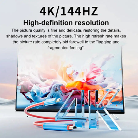 2M 4K Type C to HDMI Adapter for Nintendo Switch Dock
