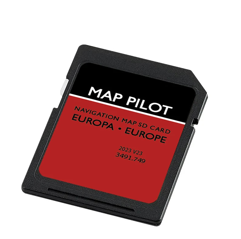 Becker MAP PILOT 509 Update 8GB SD Card Europa &ndash; V23 Update