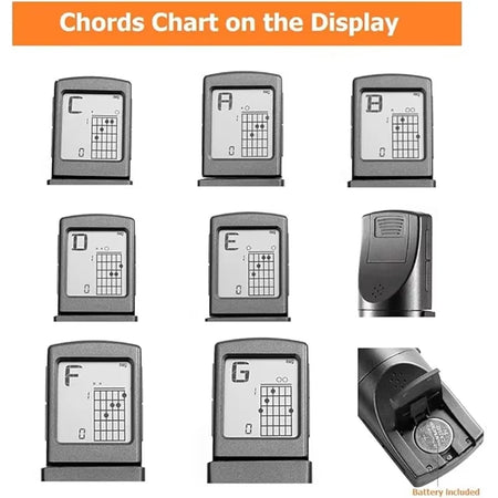 Pocket Guitar Chord Practice Tool &ndash; Visual Chord Chart