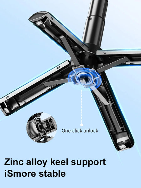 CrownQu T20 Selfie Stick &ndash; Foldable Design With Bluetooth Remote