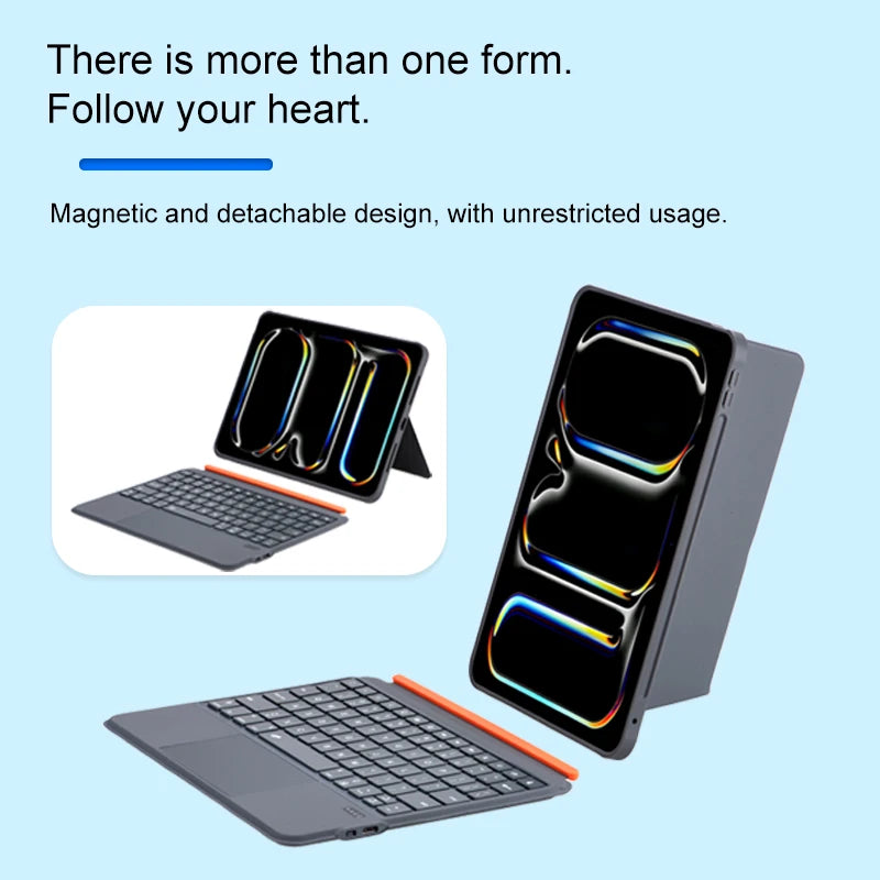 Magic Backlit Keyboard Case for iPad Air 11 2024 M2 &ndash; Slim